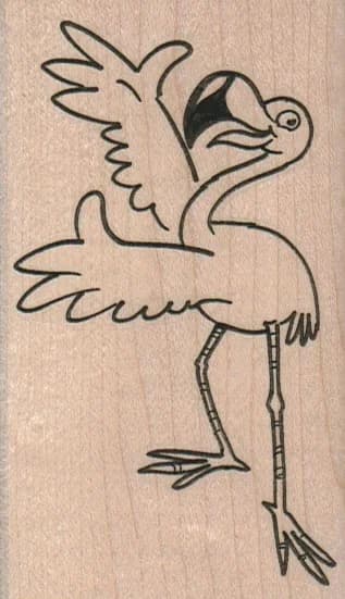 Presenting Flamingo 2 1/4 X 4