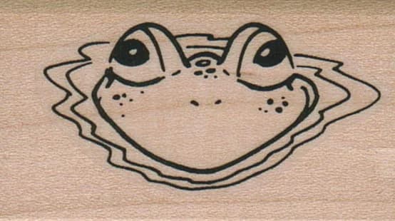 Frog Submerged In Water 1 1/4 X 2
