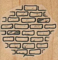 Brick Wall 1 3/4 X 1 3/4