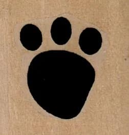 Pawprint 1 X 1