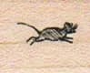 Running Mouse 3/4 X 3/4