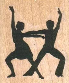 Dancing Silhouettes 1 1/4 X 1 1/2