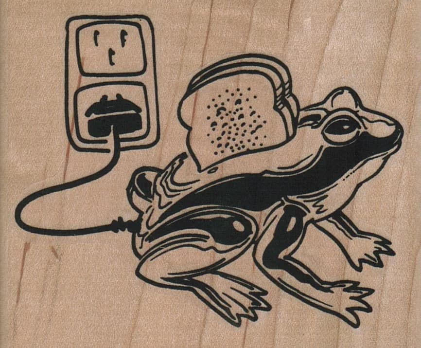 Frog Toaster 3 X 2 1/2