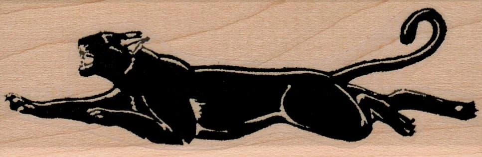 Leaping Cat 1 1/4 X 3 1/4