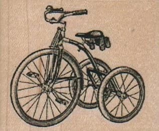 Tricycle 2 1/4 X 1 3/4