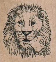 Lion & Lamb/sm 1 1/2 X 1 1/2