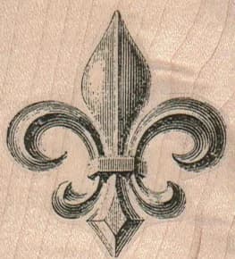 Fleur De Lis 2 X 2