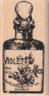 Violet France Parfum 1 1/2 X 2 3/4