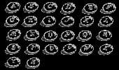 Circle Alphabet (unmounted)