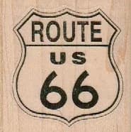 Route 66 Roadsign 2 X 2