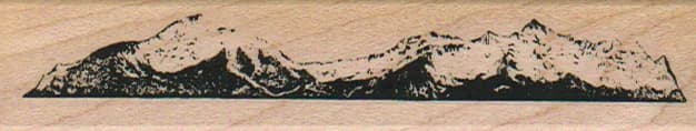 Mountain Range 1 X 4 1/4