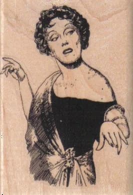 Pointing Lady 2 X 2 3/4