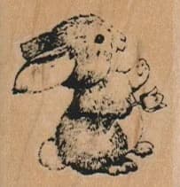 Bunny/single Flower/small 1 1/2 X 1 1/2
