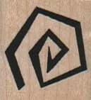 Square Squiggly 1 X 1