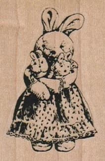 Bunny Mama/small 1 1/2 X 2 1/4