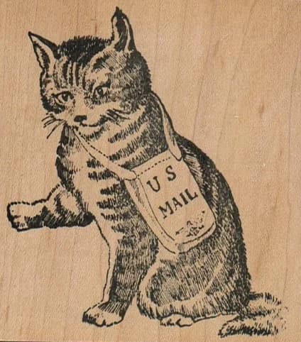 Kitty Mail/large 3 X 3 1/4