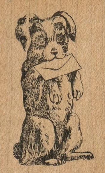 Dog Envelope/small 1 1/4 X 2