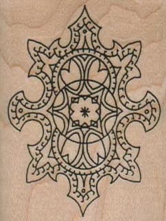 Design/intricate 1 3/4 X 2 1/4