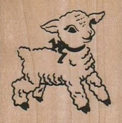 Little Lamb 1 3/4 X 1 3/4