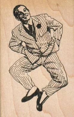 Striped Dancer Jumping 2 1/4 X 3 1/2