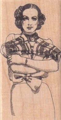 Hugging Lady 2 X 3 3/4