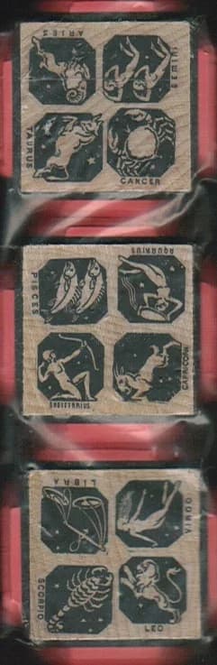 Cb29 Astrology Signs Set Of 12 Unmounted