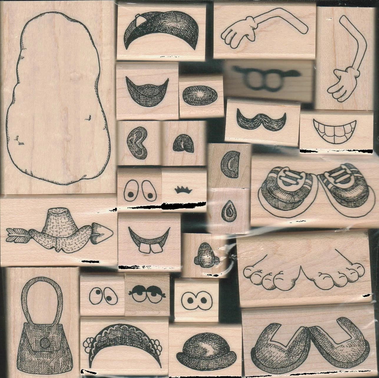 Potato Head Mounting Kit (wood/cushion/index)