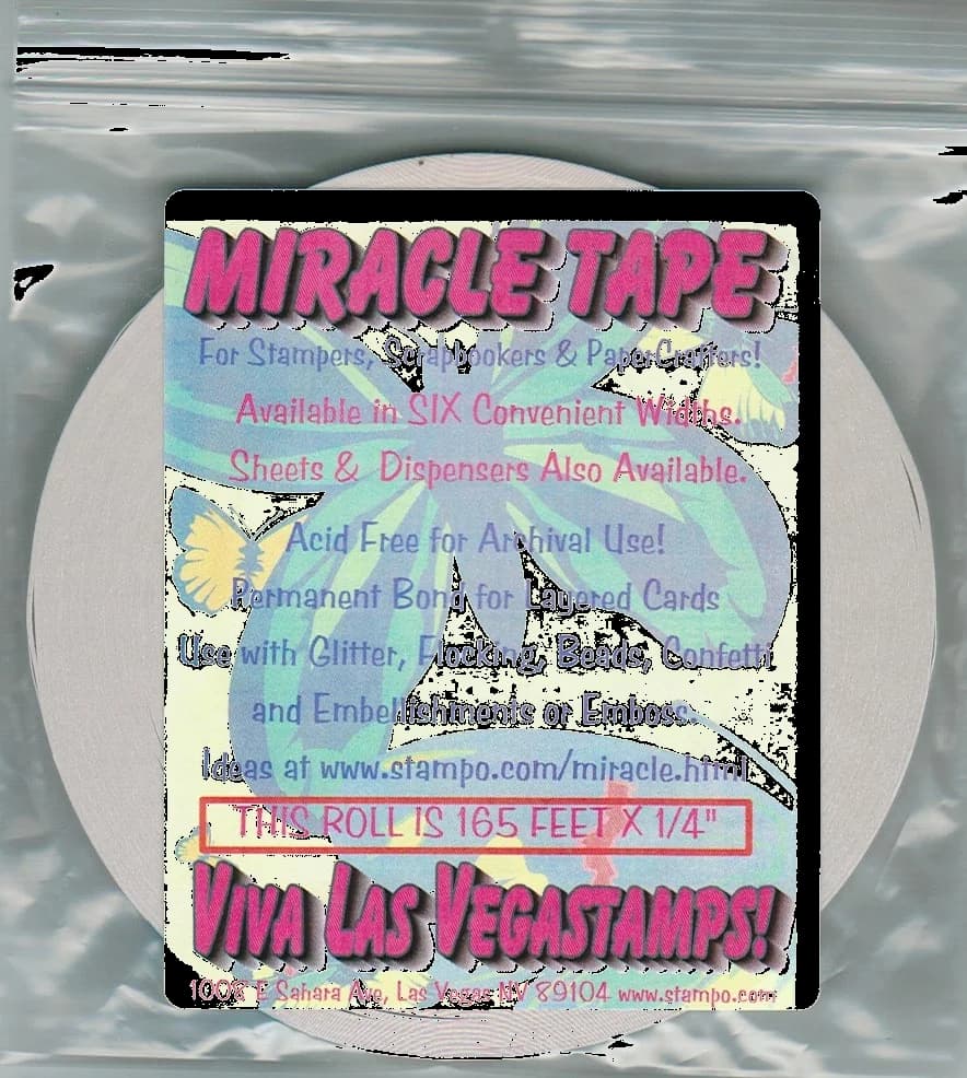 Miracle Tape 1/4 Inch X 55 Yds.