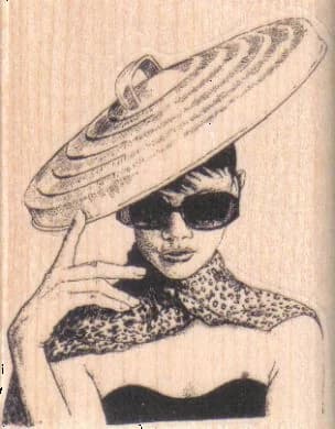 Lid Lady 2 1/4 X 2 3/4