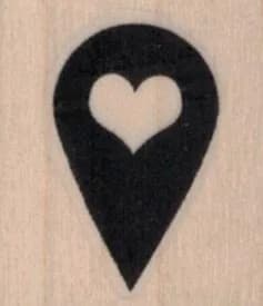 Heart Pointer Tab 1 x 1
