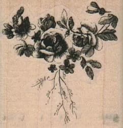 Rose Arrangement 1 3/4 X 1 3/4