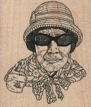 Sunglass Lady 2 1/4 X 2 1/2