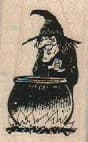 Witch Over Cauldron 1 X 1 1/2