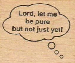 Lord Let Me Be Pure 1 1/2 X 1 3/4