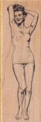 Swimsuit Lady Standing 1 1/4 X 3