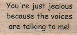 You're Just Jealous/voices 1 X 1 3/4