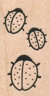 Ladybugs 1 1/4 X 2