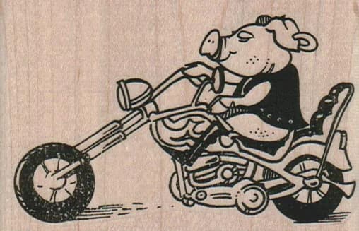 Hog On Hog 3 1/2 X 2 1/4