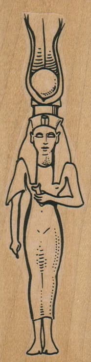 Egyptian Statue Woman 1 1/2 X 5