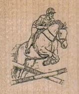 Steeplechase Horse 1 1/4 X 1 1/4