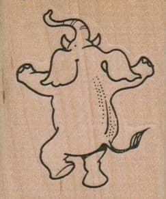 Dancing Elephant 1 3/4 X 2