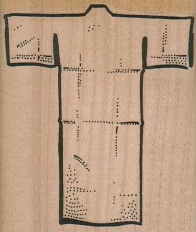 Blank Kimono 2 3/4 X 3 1/4