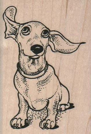 Dog Ears Flying 2 1/4 X 3 1/4