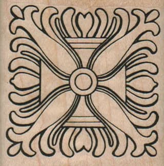 Square Design 2 1/4 X 2 1/4