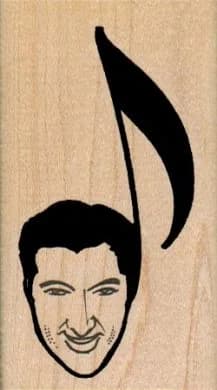 Liberace Musical Note 1 3/4 X 3