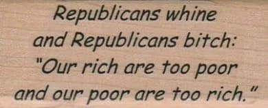 Republicans Whine 1 1/4 X 2 3/4
