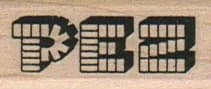 Pez (word) 3/4 X 1 1/2