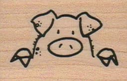 Pig Peering 1 1/4 X 1 3/4