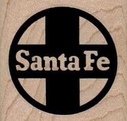 Santa Fe Logo 1 3/4 X 1 3/4