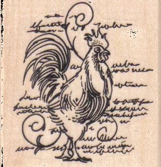 Chicken Scratchings 2 1/4 X 2 1/4